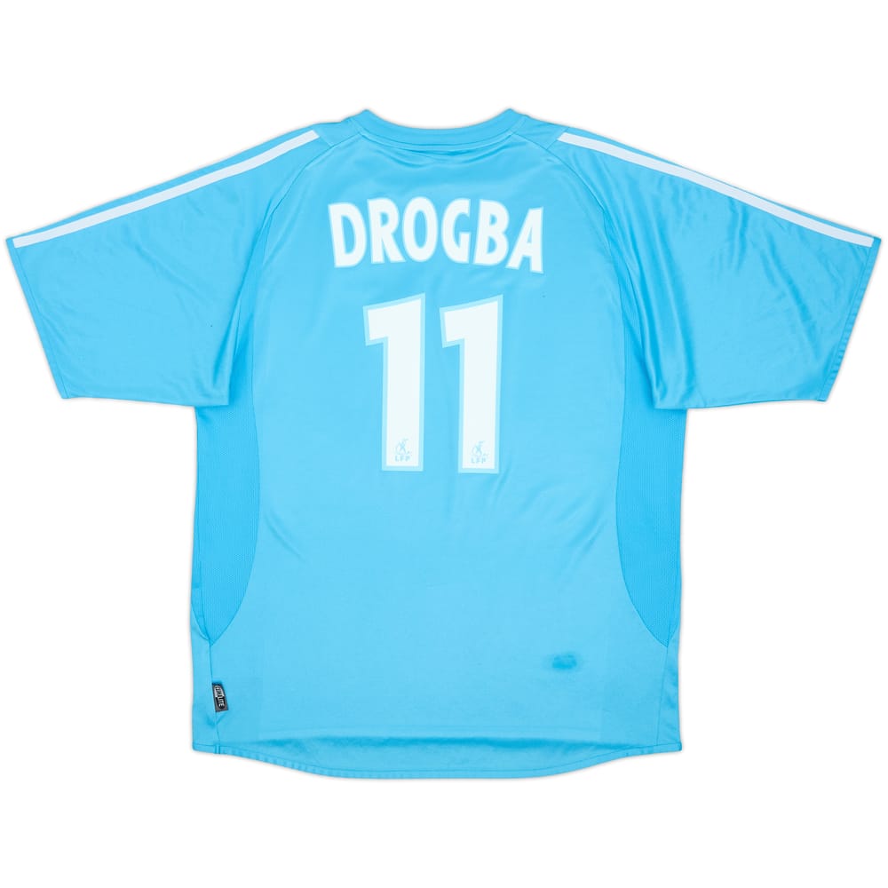 2003-04 Olympique Marseille Away Shirt Drogba #11 - 7/10 - (M)