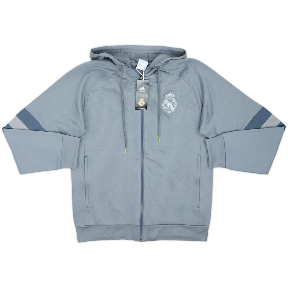2015-16 Real Madrid adidas Hooded Track Jacket (M)