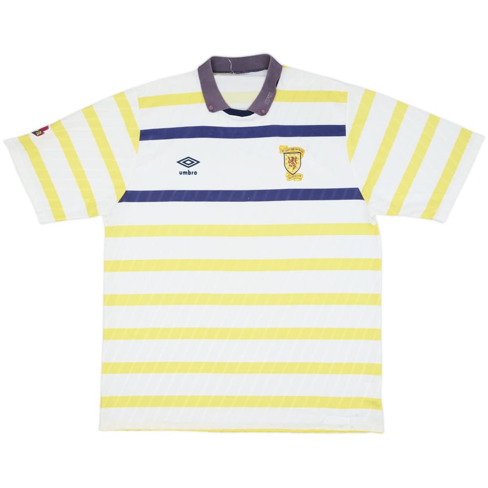 Camiseta de visitante de Escocia 1988-91 - 6/10 - (XXL)