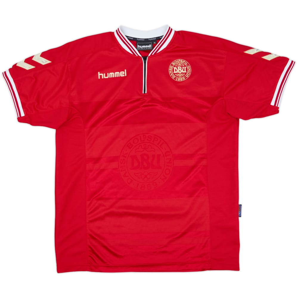 2000-02 Denmark Home Shirt - 8/10 - (XL)