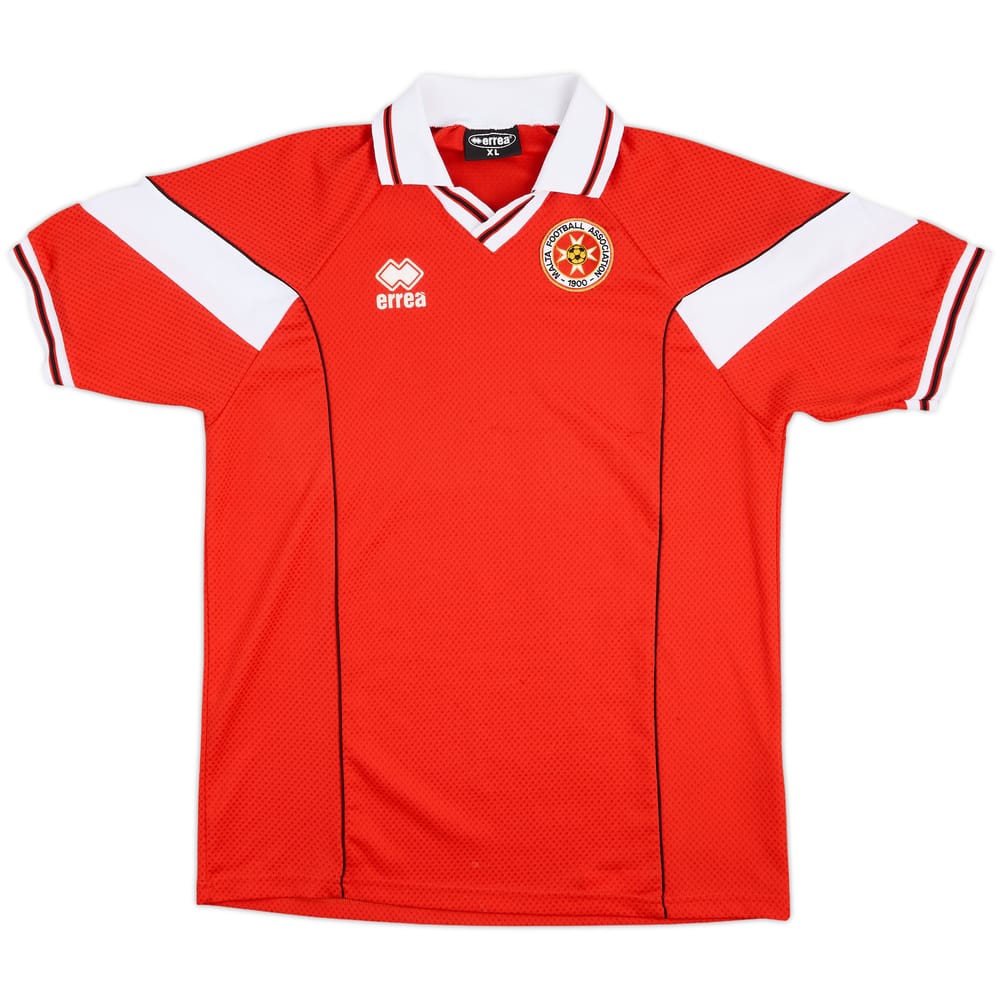 Camiseta de local de Malta 2002-03 - 9/10 - (XL)