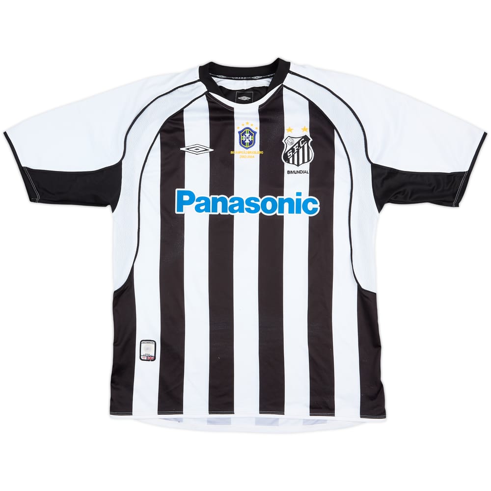 Camiseta de visitante del Santos 2005 #10 - 8/10 - (L)