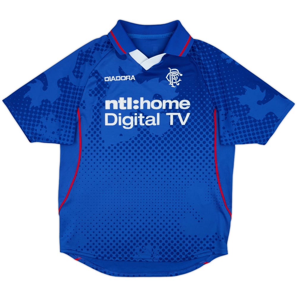 2002-03 Rangers Home Shirt - 8/10 - (S)