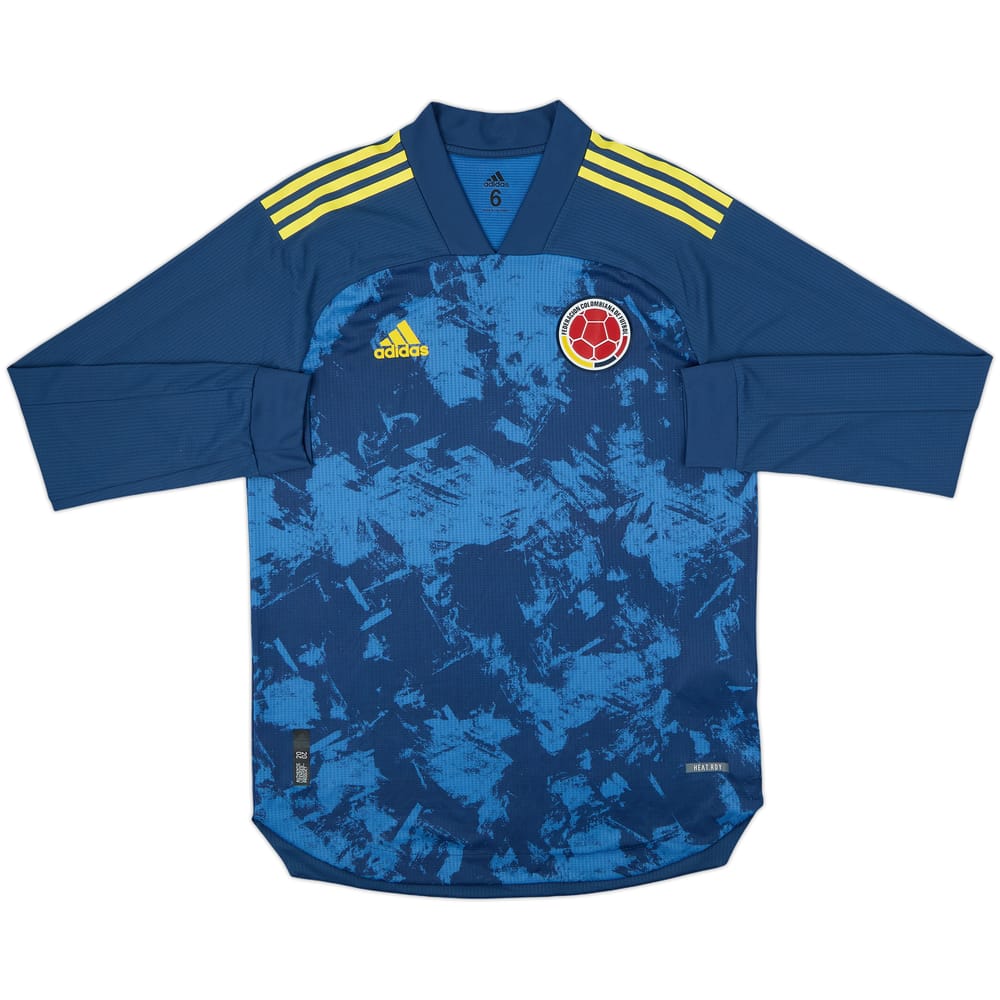 2020-21 Colombia Player Issue Away L/S Shirt - 10/10 - (M)
