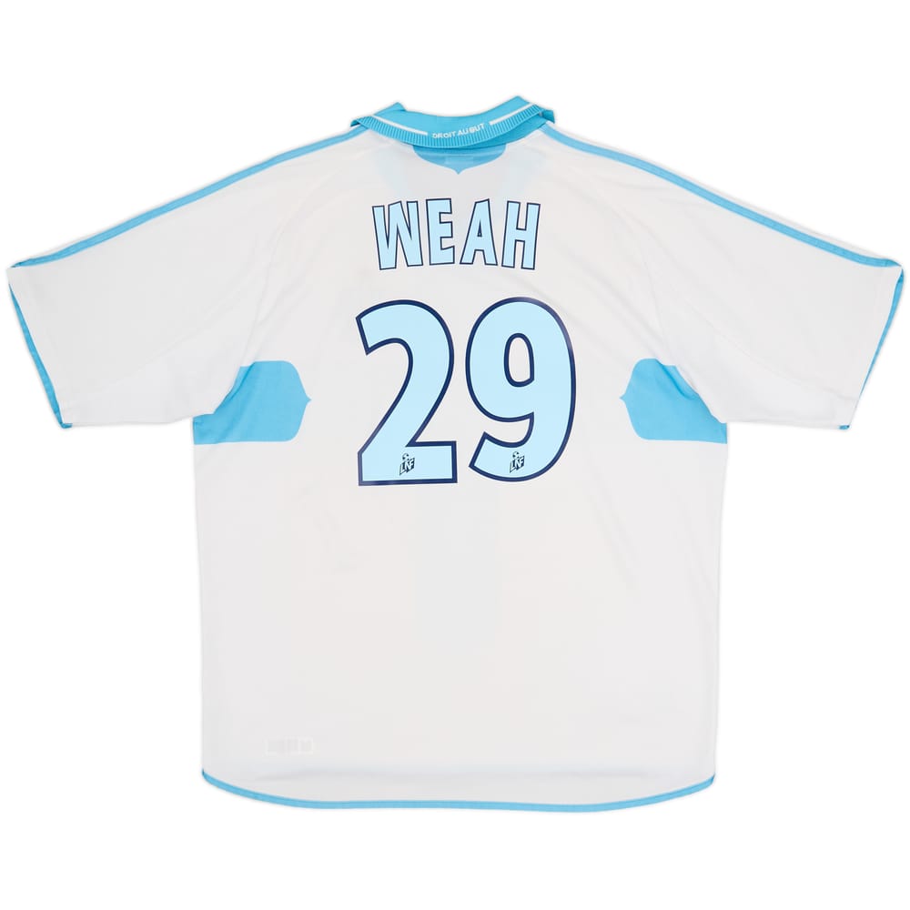 2000-01 Olympique Marseille Home Shirt Weah #29 - 7/10 - (L)