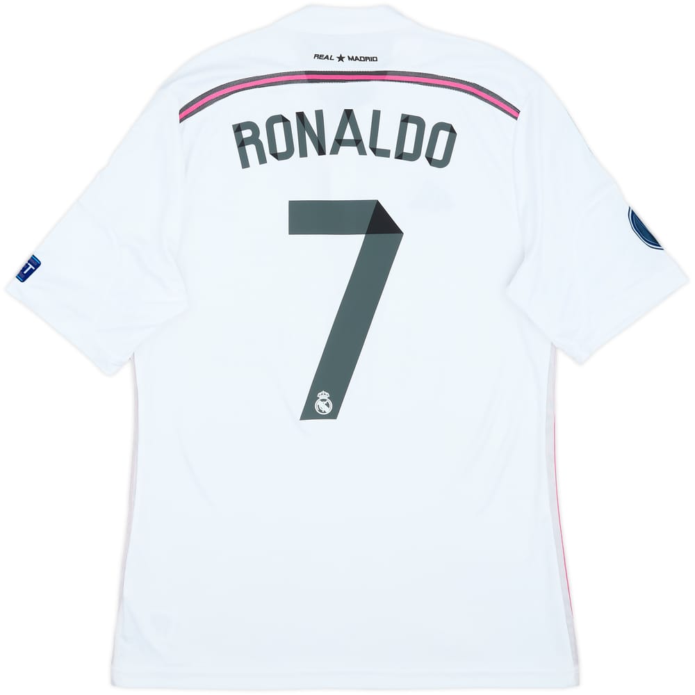 2014-15 Real Madrid Home Shirt Ronaldo #7 - 6/10 - (M)