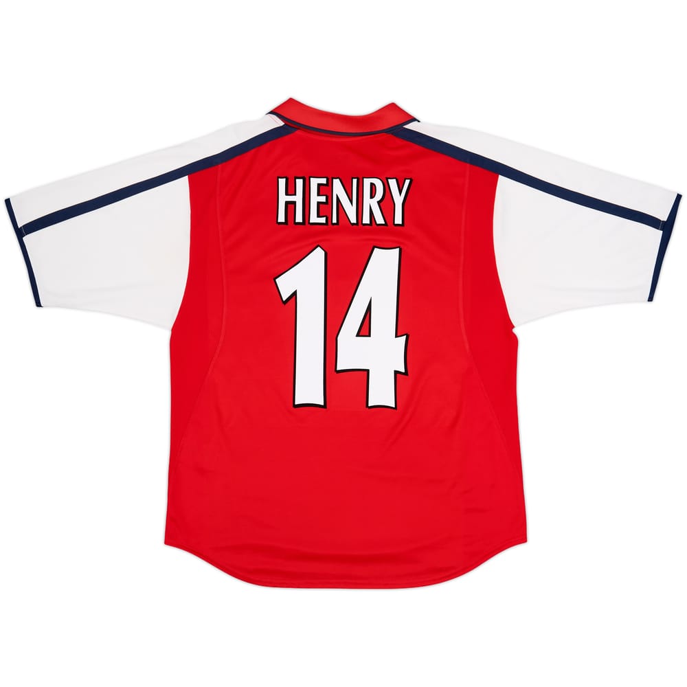 2000-02 Arsenal Home Shirt Henry #14 - 10/10 - (M)