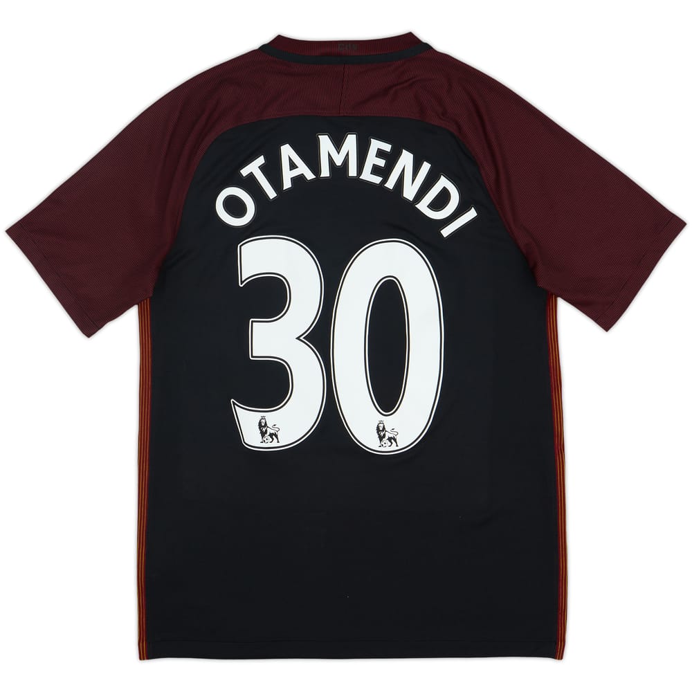 2016-17 Manchester City Away Shirt Otamendi #30 - 10/10 - (M)