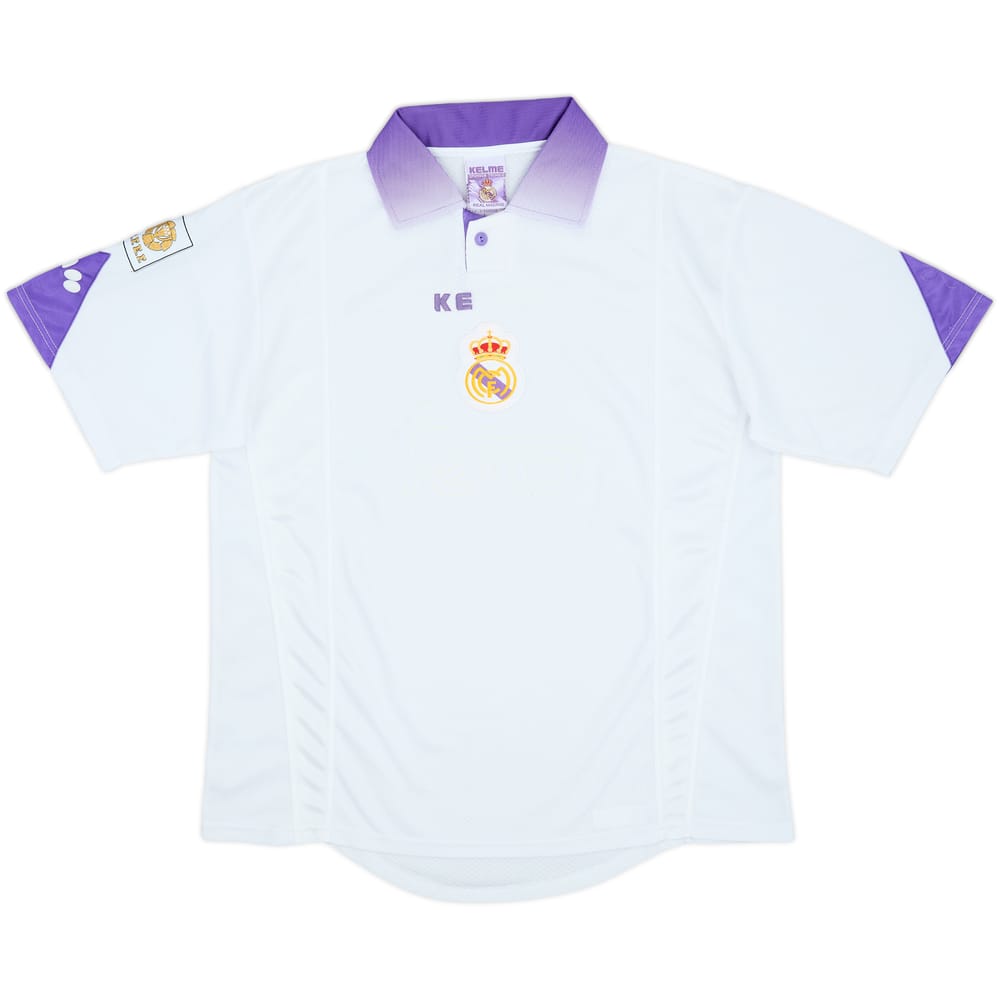1997-98 Real Madrid Home Shirt - 3/10 - (L)