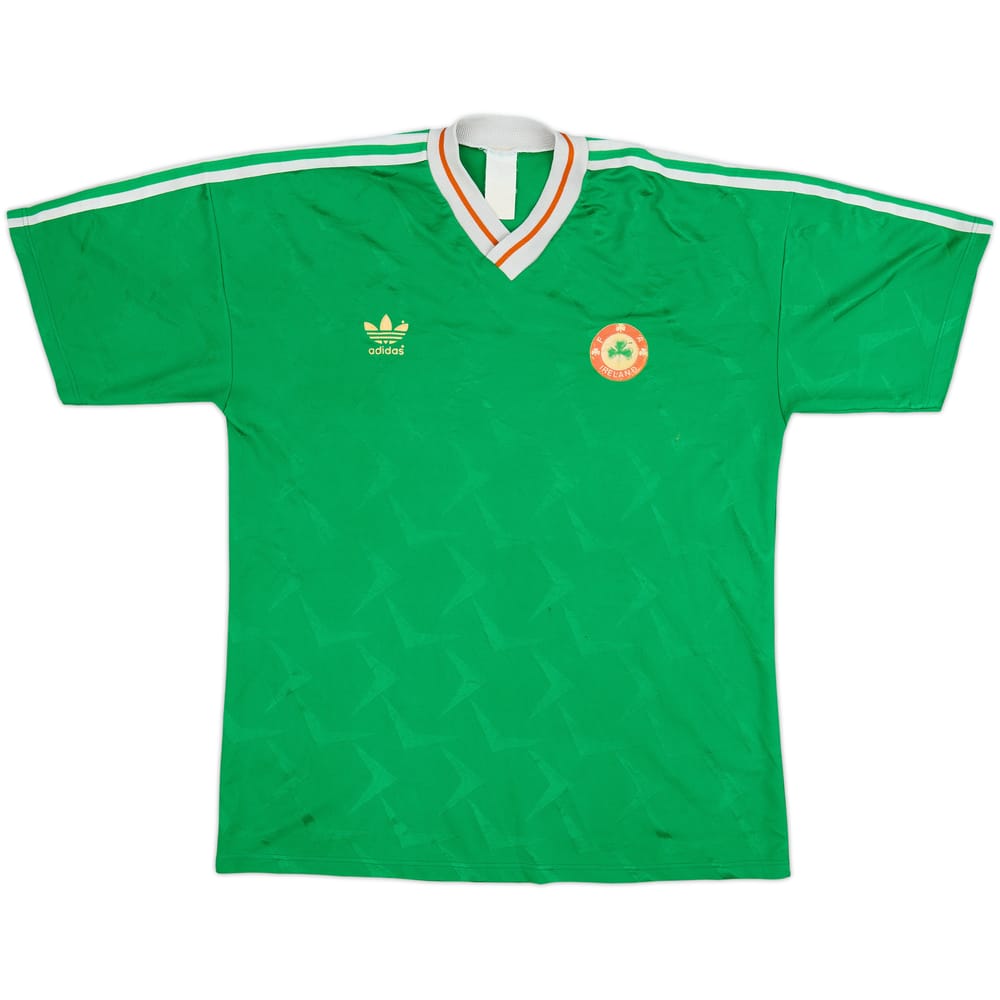 1990-92 Ireland Home Shirt - 5/10 - (L)