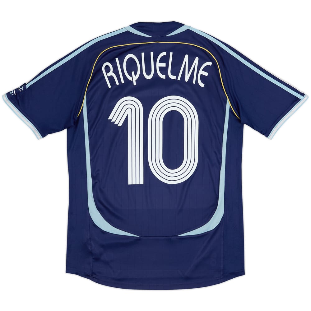 2006-07 Argentina Away Shirt Riquelme #10 - 7/10 - (M)