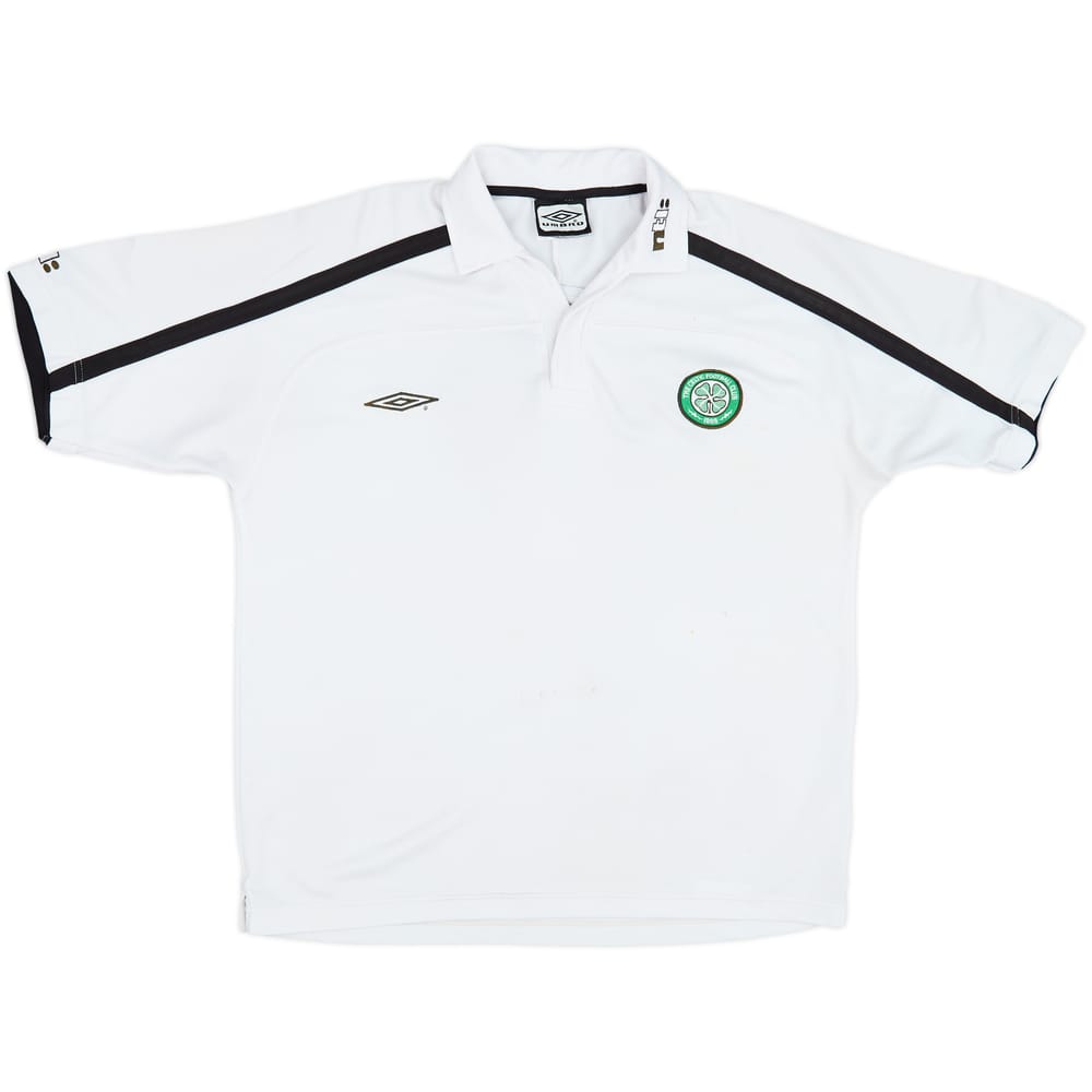 2001-02 Celtic Umbro Polo Shirt - 5/10 - (XL)