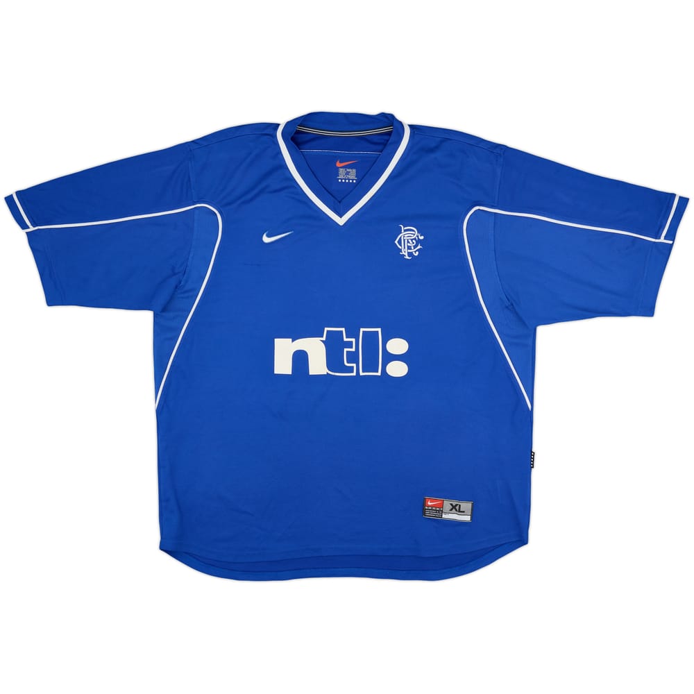 1999-01 Rangers Camiseta Local - 8/10 - (XL)