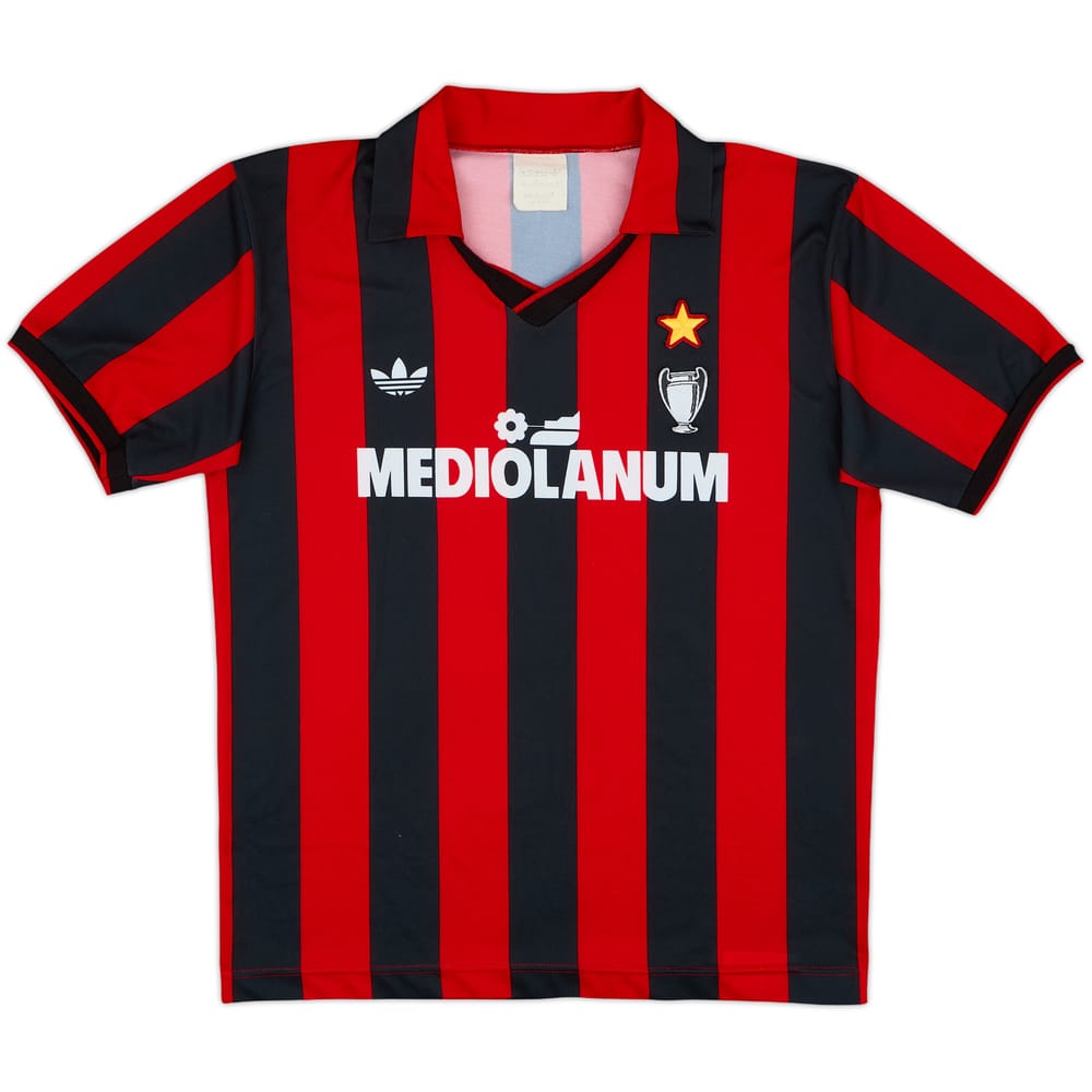 1990-91 AC Milan Home Shirt - 6/10 - (S)