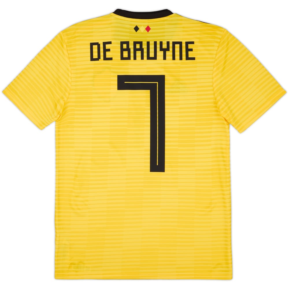 2018-19 Belgium Away Shirt De Bruyne #7 (S)