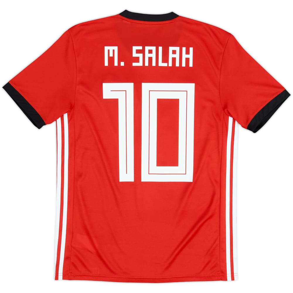 2018-19 Egypt Home Shirt Salah #10 - 9/10 - (S)
