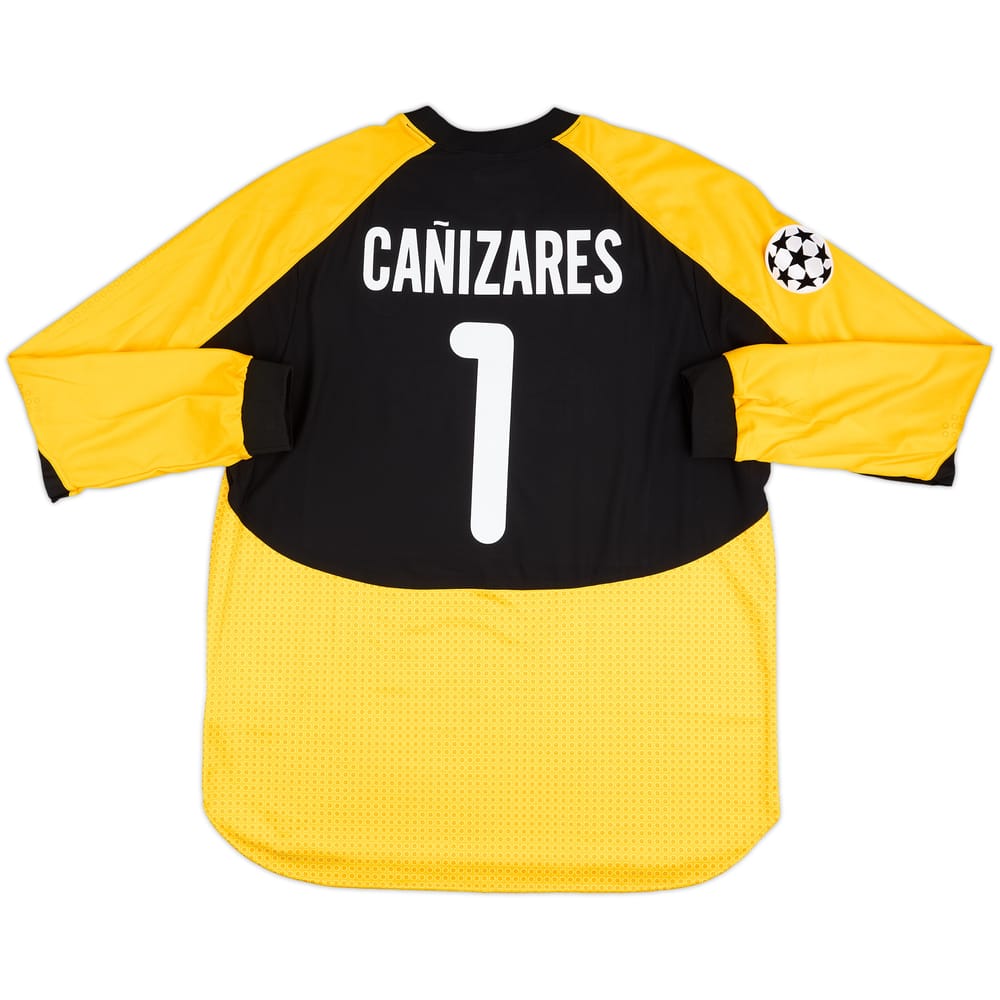 2000-01 Valencia Champions League GK Shirt Canizares #1 - 6/10 - (XL)