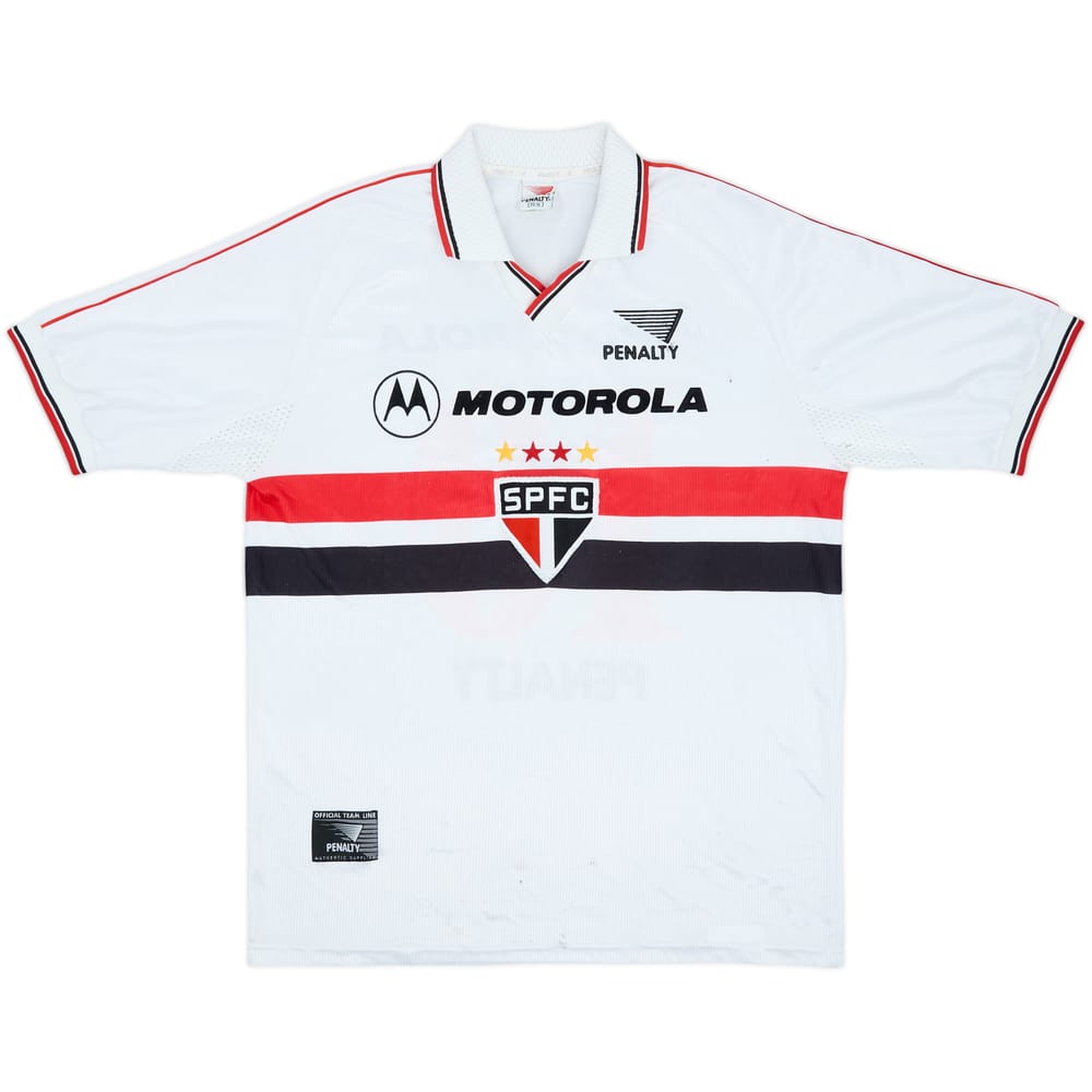 2000 Sao Paulo Home Shirt #10 - 4/10 - (XL)