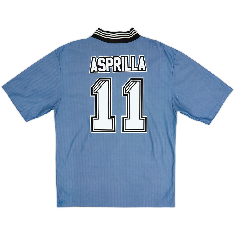 1996-97 Newcastle Away Shirt Asprilla #11 - 7/10 - (XL)
