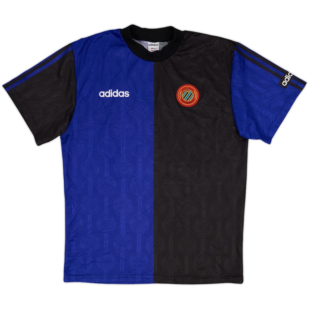1995-96 Club Brugge adidas Training Shirt - 8/10 - (S)