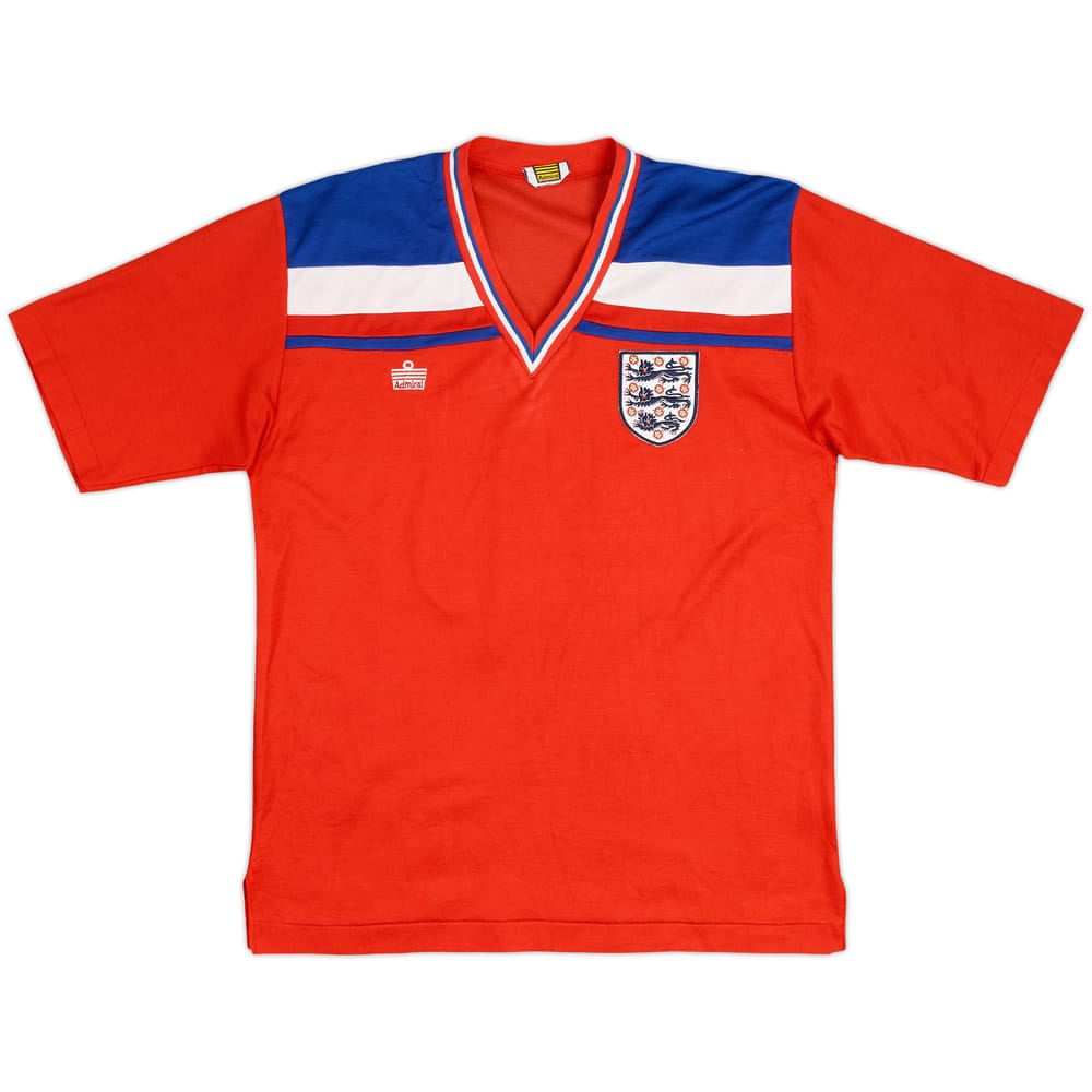 1980-83 Admiral Template Shirt #18 (England) - 6/10 - (S)