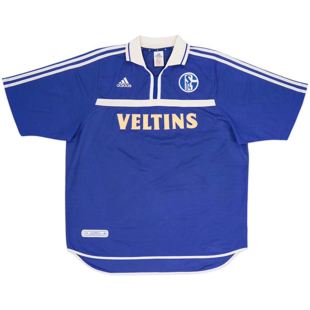2000-01 Schalke Home Shirt - 8/10 - (XXL)