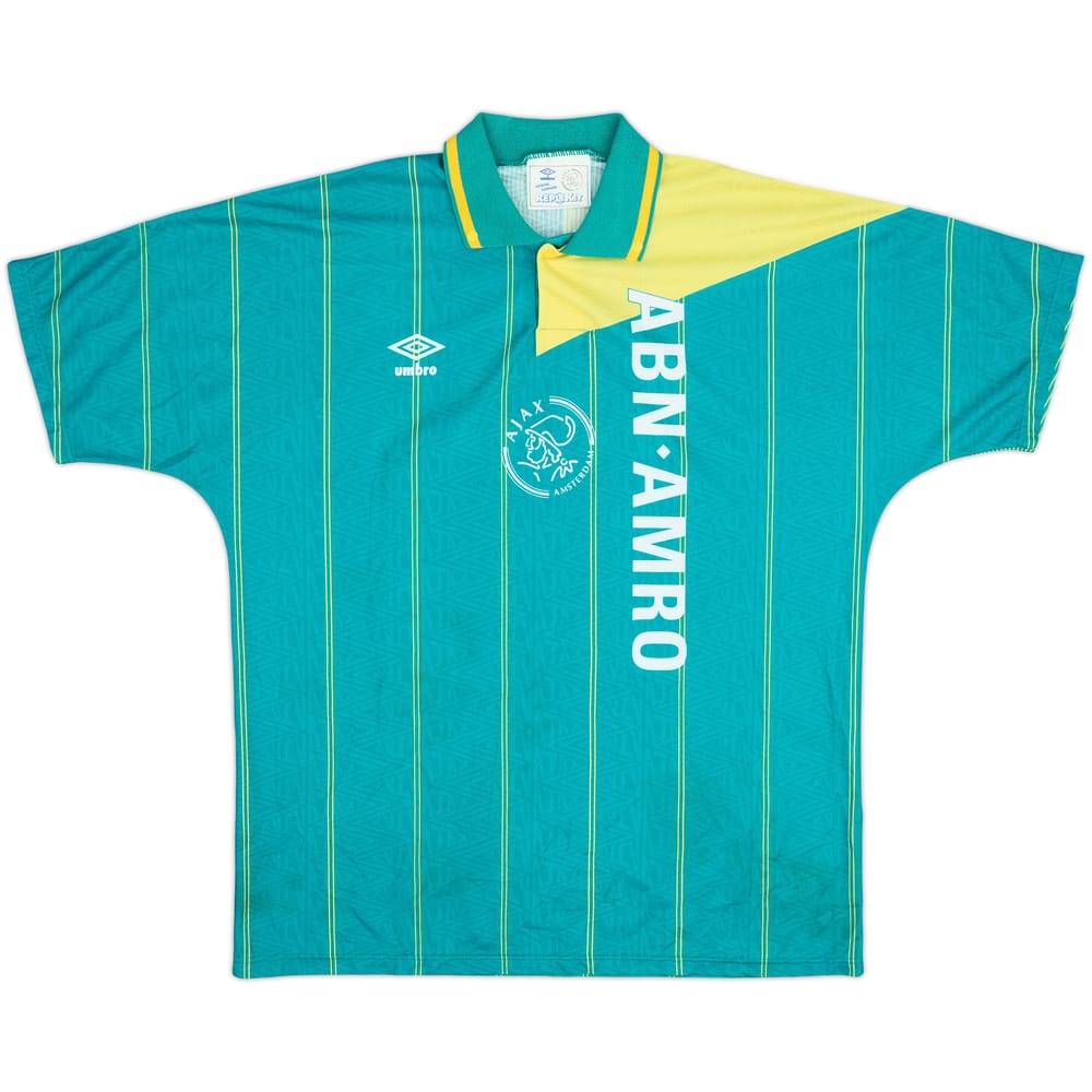 Camiseta de visitante del Ajax 1991-93 #10 - 8/10 - (XL)