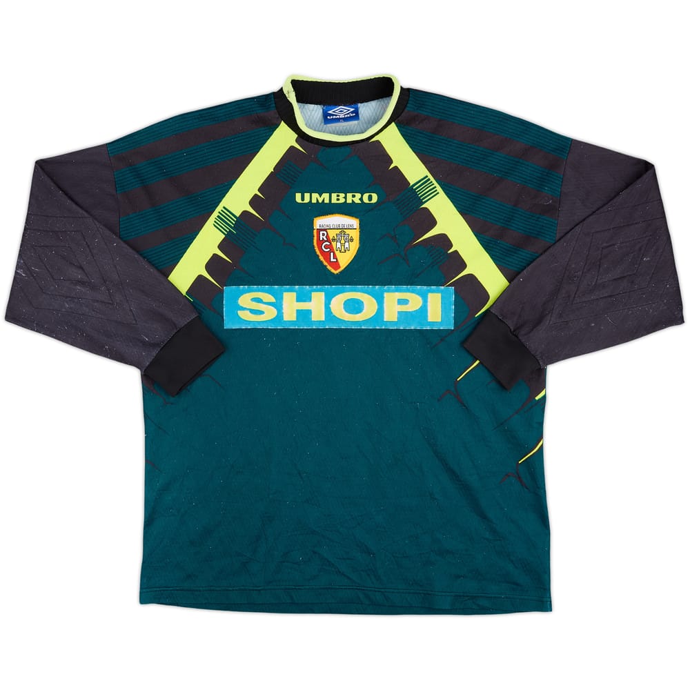 1996-97 Lens GK Shirt - 5/10 - (XL)