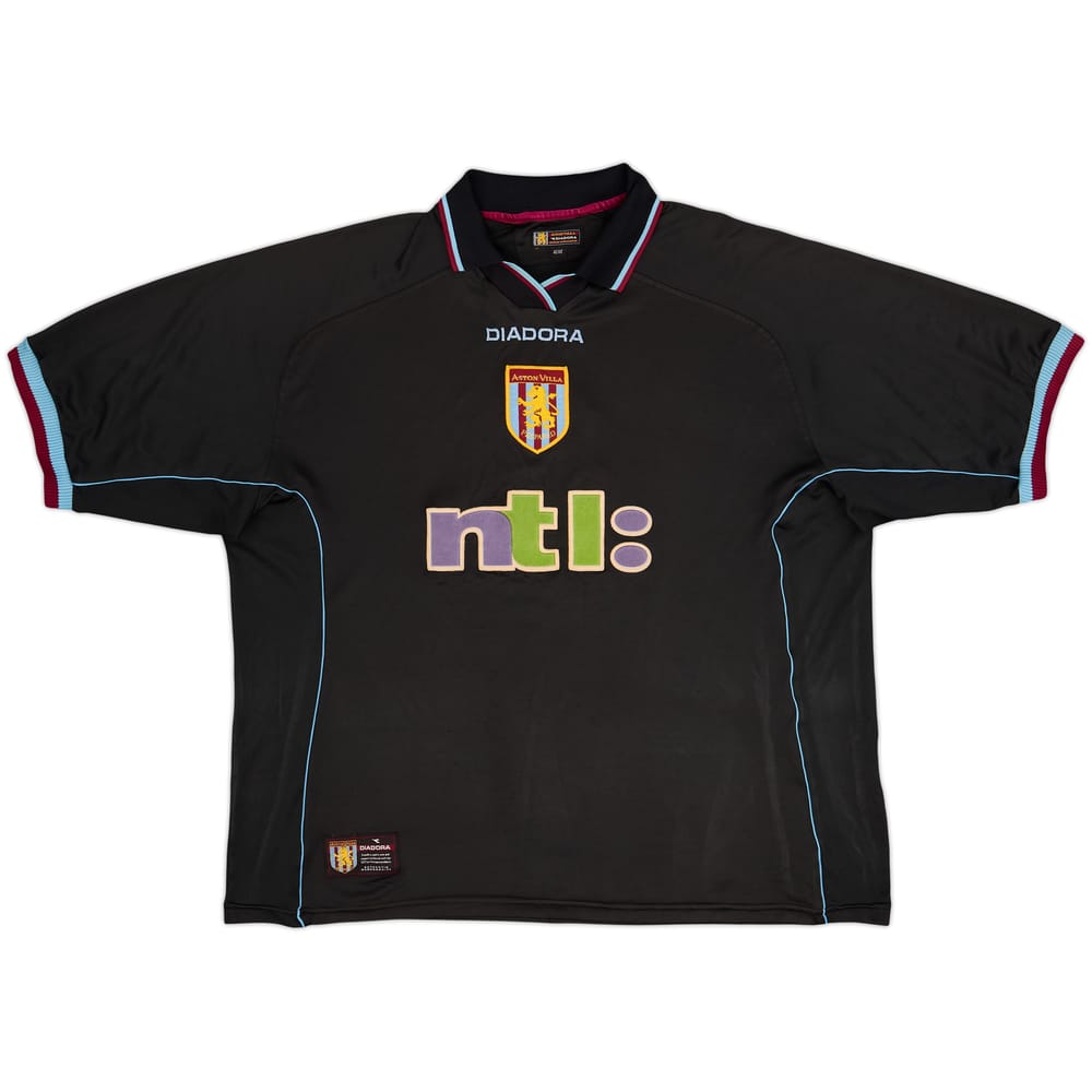 Camiseta de visitante del Aston Villa 2000-01 #9 - 8/10 - (XL)