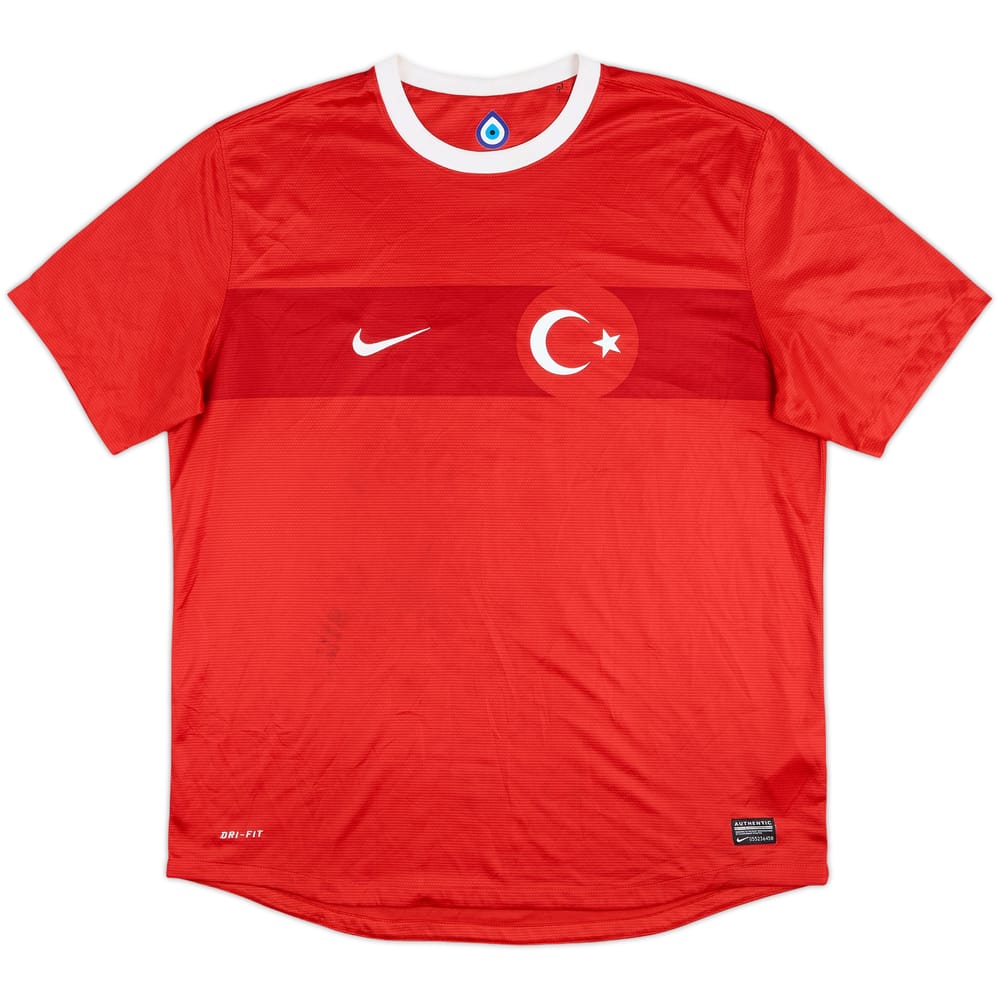 2012-14 Turkey Home Shirt - 6/10 - (XL)