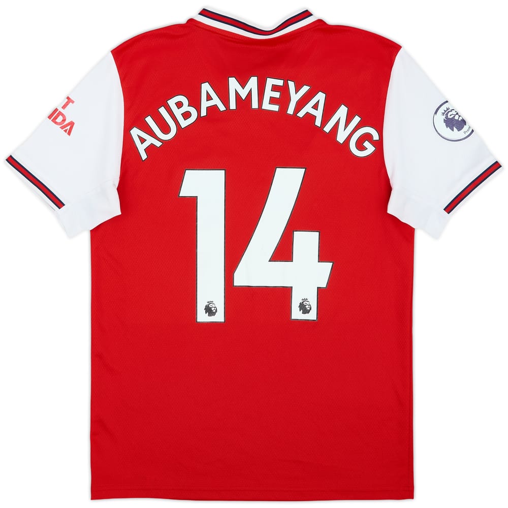 2019-20 Arsenal Home Shirt Aubameyang #14 - 7/10 - (S)