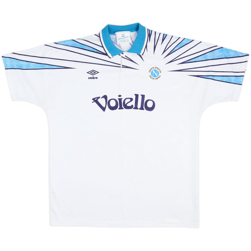 1991-93 Napoli Away Shirt - 8/10 - (XXL)