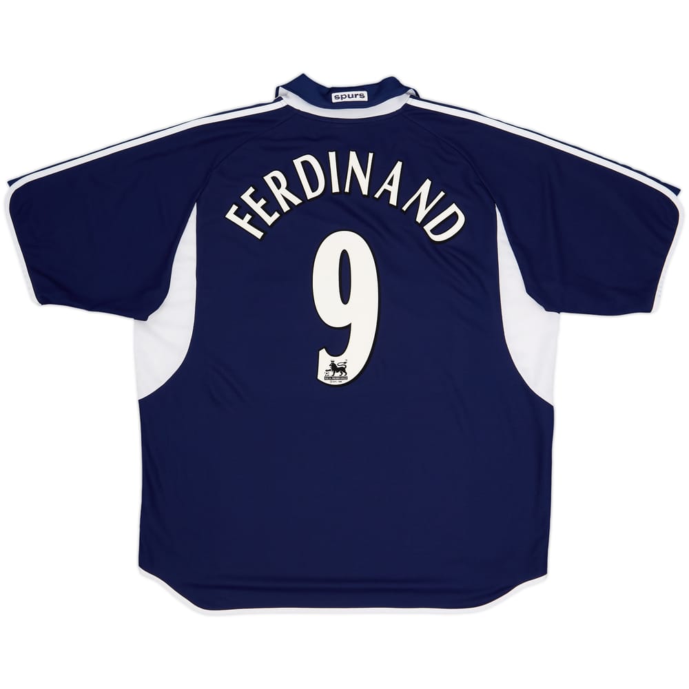 2000-01 Tottenham Away Shirt Ferdinand #9 - 8/10 - (XXL)