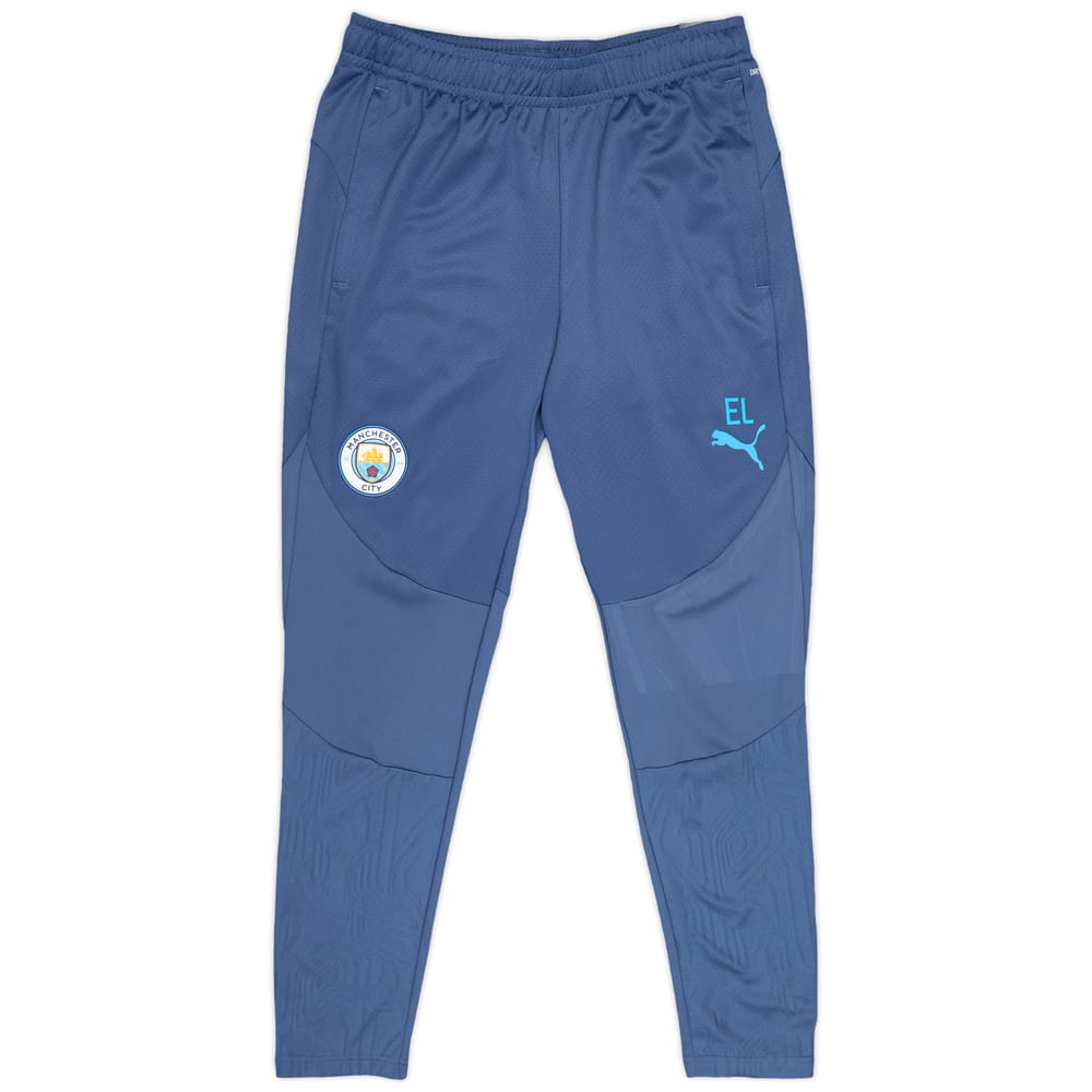 2024-25 Manchester City Staff Issue Training Pants/Bottoms #EL - As New - (L)