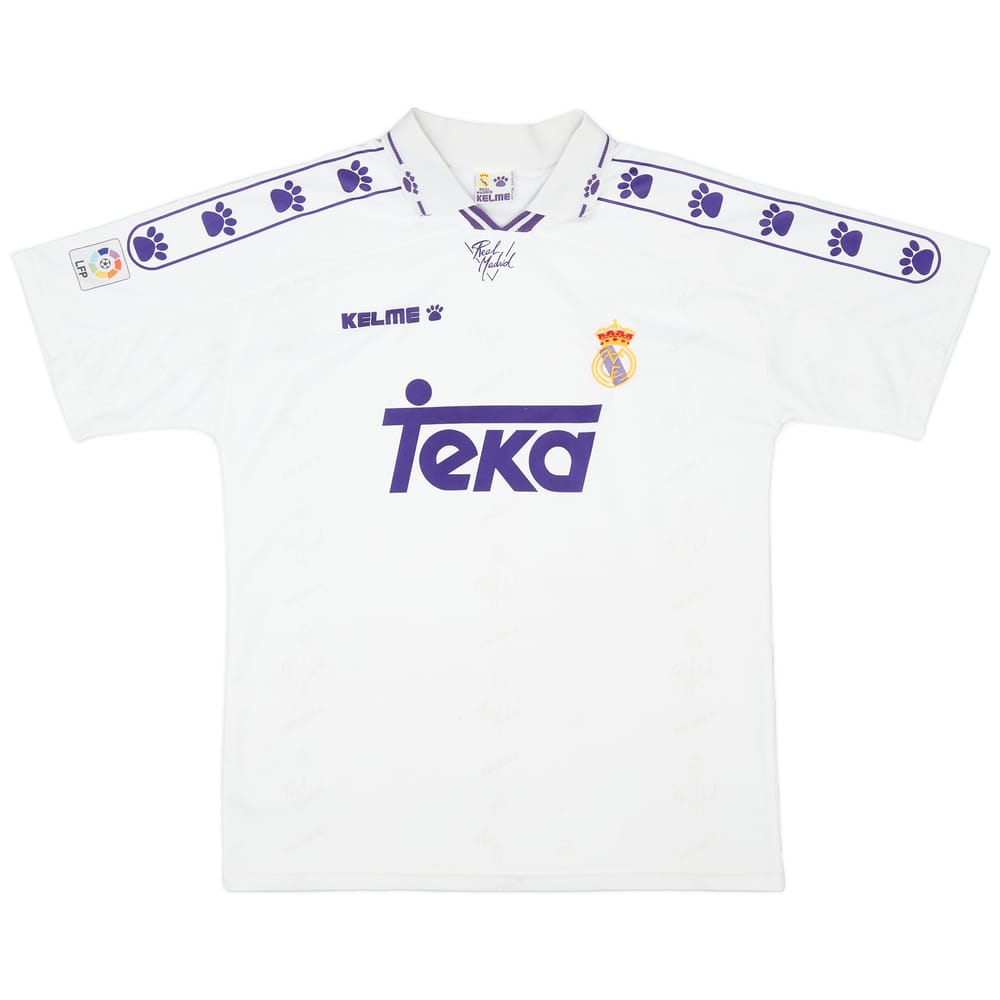 1994-96 Real Madrid Home Shirt - 8/10 - (M)