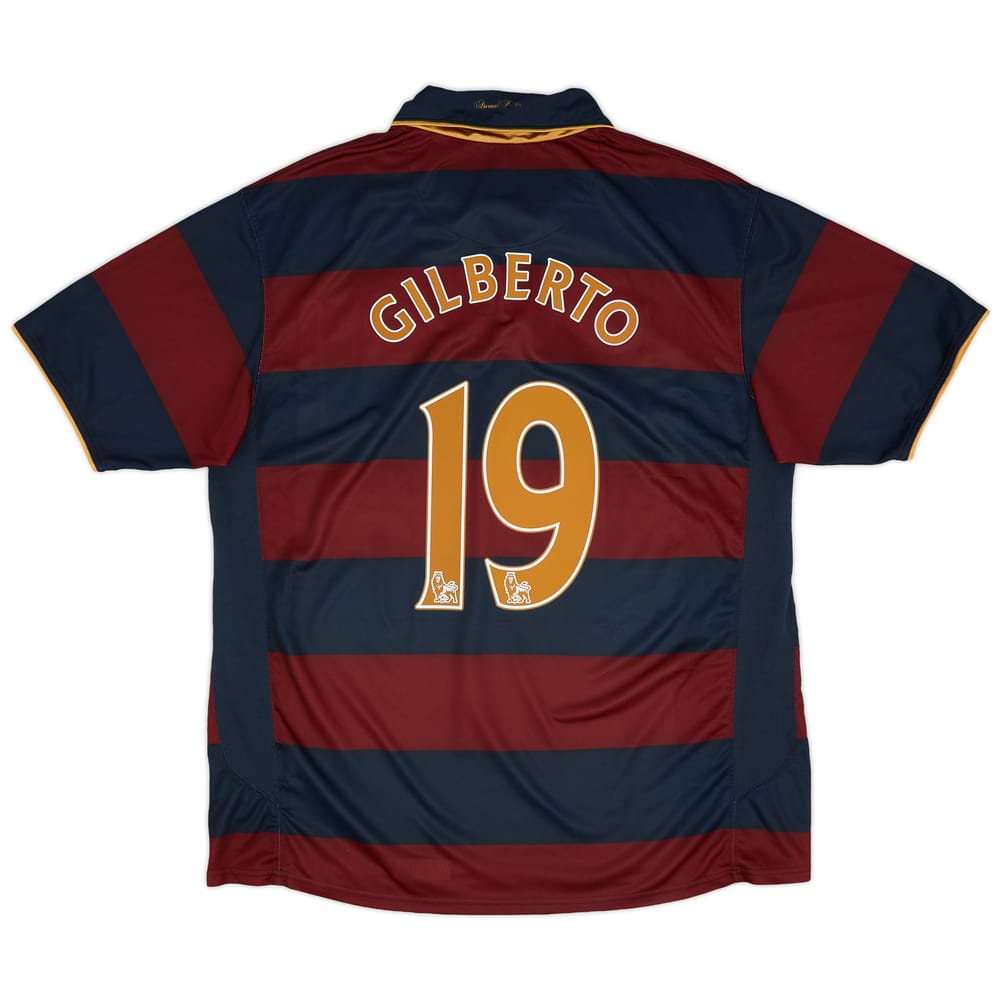 2007-08 Arsenal Third Shirt Gilberto #19 - 8/10 - (XL)