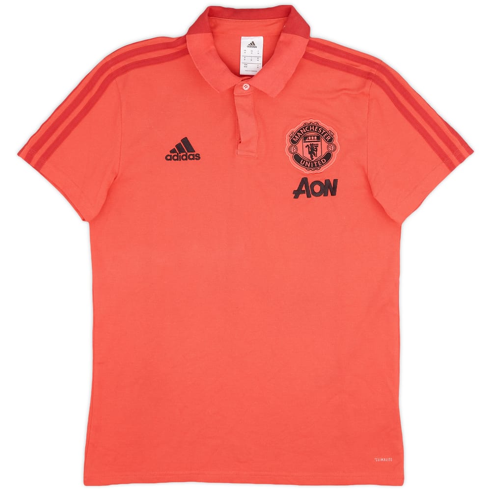 2018-19 Manchester United adidas Polo Shirt - 8/10 - (M)