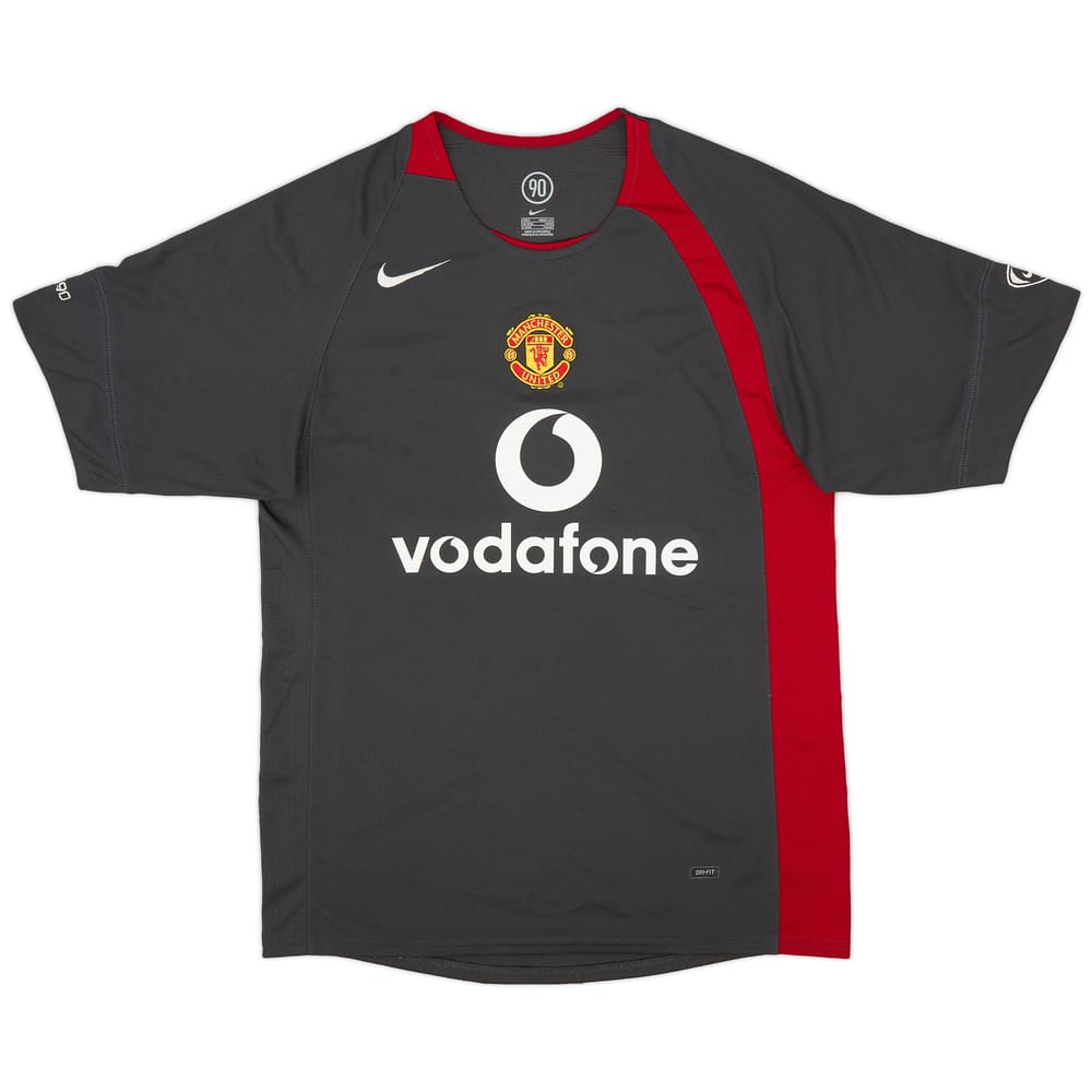 2005-06 Manchester United Nike Training Shirt - 9/10 - (S)