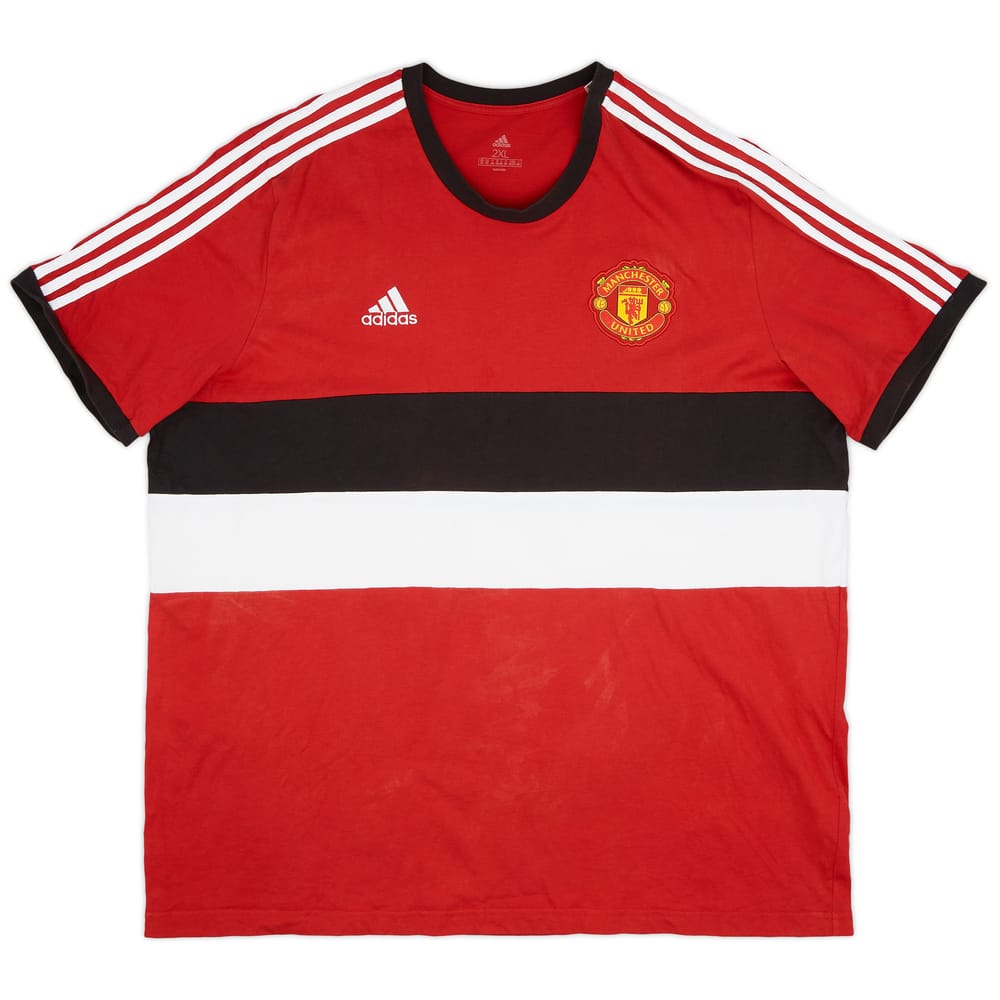 2021-22 Manchester United adidas Training Shirt - 6/10 - (XXL)