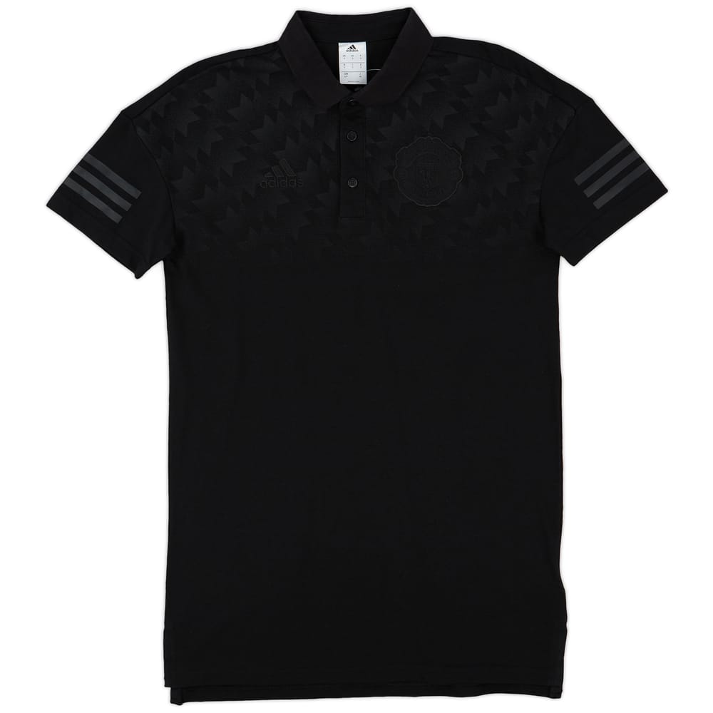 2017-18 Manchester United adidas Training Polo Shirt - 9/10 - (S)