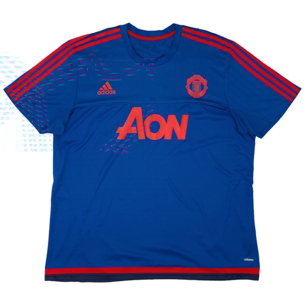 2015-16 Manchester United adidas Training Shirt - 9/10 - (XXL)