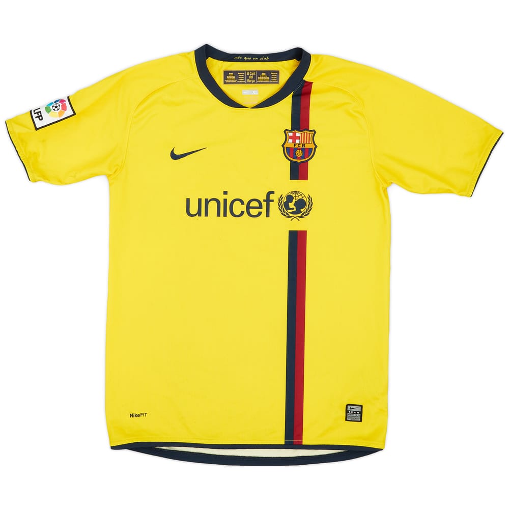2008-10 Barcelona Away Shirt - 5/10 - (XL.Boys)