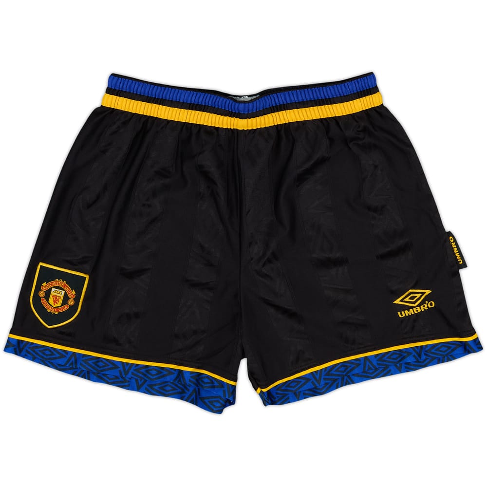 1993-95 Manchester United Shorts de visitante - 9/10 - (L)