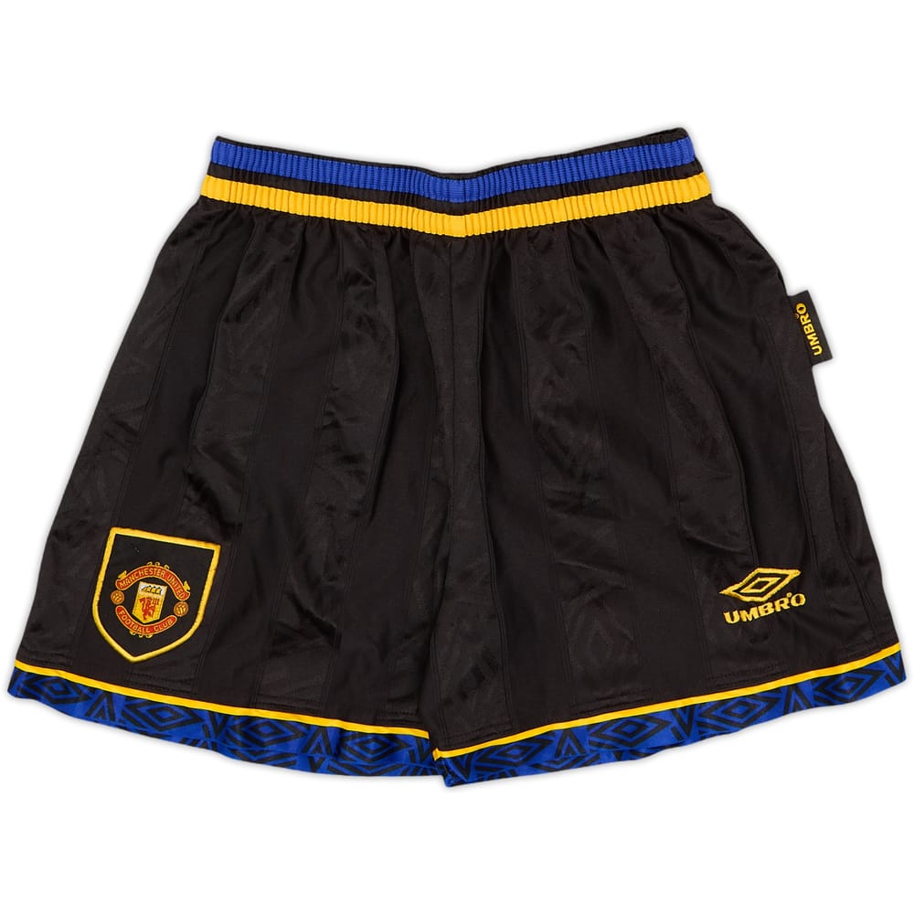 1993-95 Manchester United Shorts de visitante - 5/10 - (M)