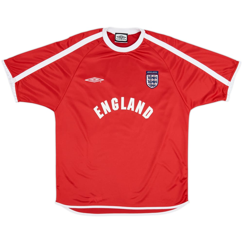 2000-02 Camiseta de entrenamiento Umbro de Inglaterra 2000-02 - 7/10 - (M)