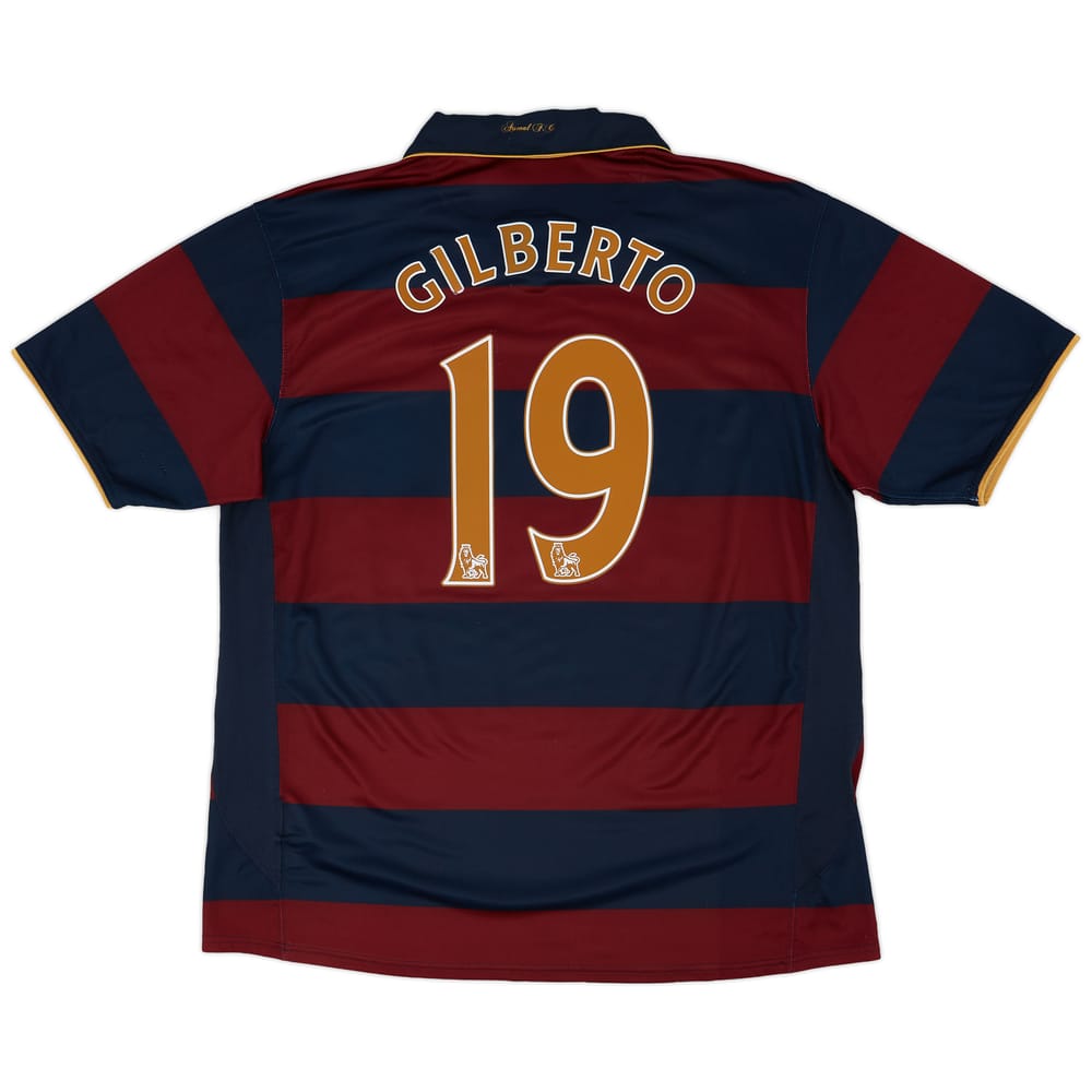 2007-08 Arsenal Third Shirt Gilberto #19 - 8/10 - (XL)