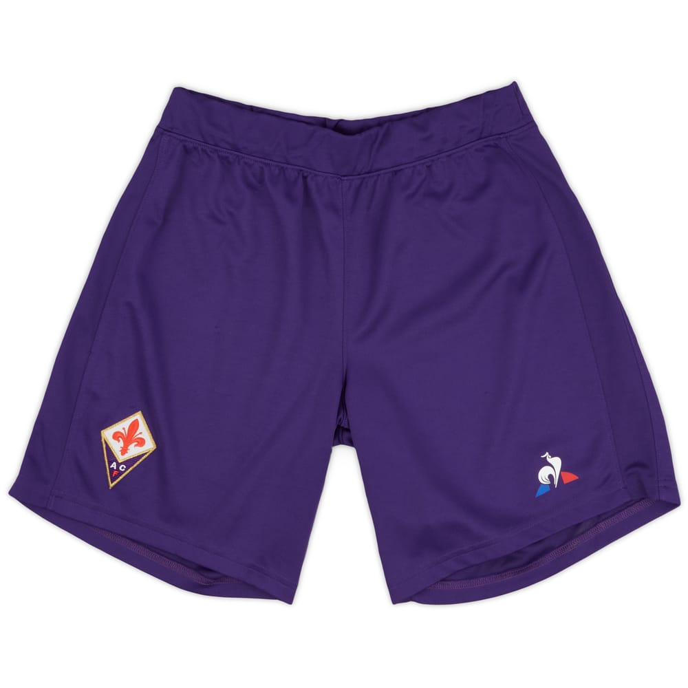 2017-18 Fiorentina Home Shorts - 7/10 - (S)
