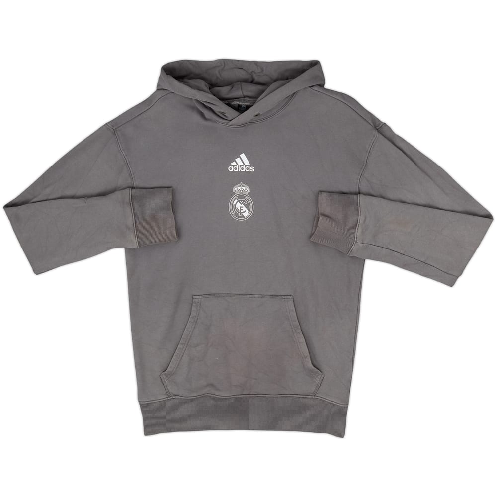 2020-21 Real Madrid adidas Hooded Top - 8/10 - (S)