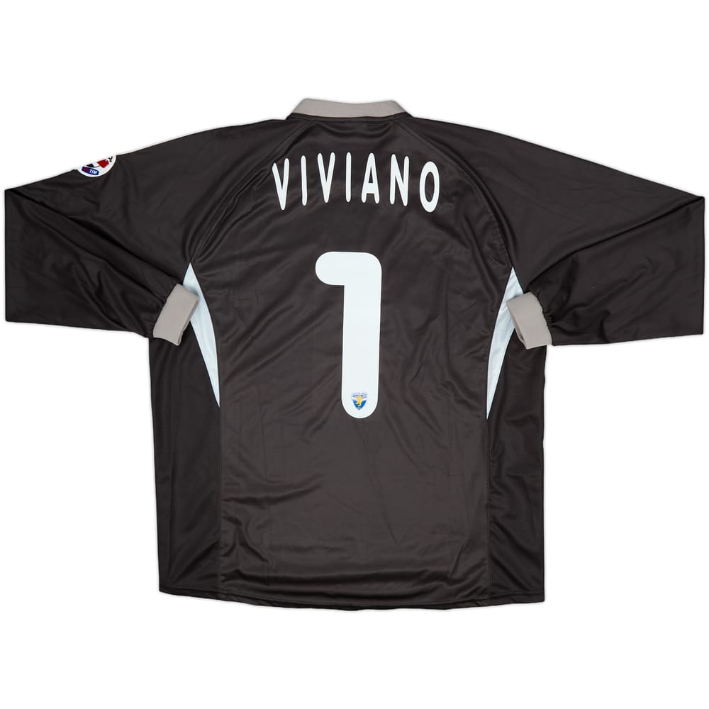 2007-08 Brescia GK Shirt Viviano #1 - 8/10 - (XL)