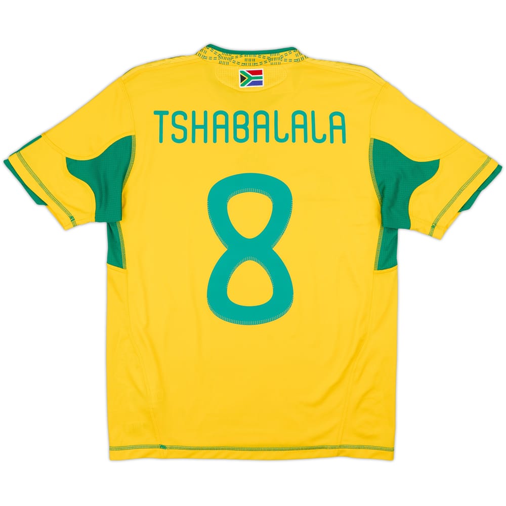 2009-11 South Africa Home Shirt Tshabalala #8 - 8/10 - (XL.Boys)